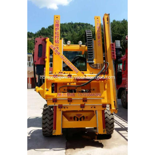 Tractor Mounted Highway Pile Driver